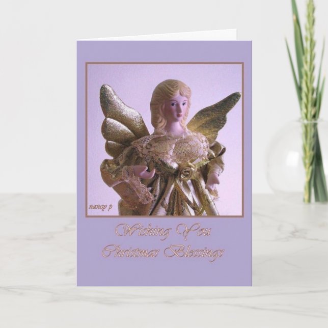 Angel Christmas Card (Front)