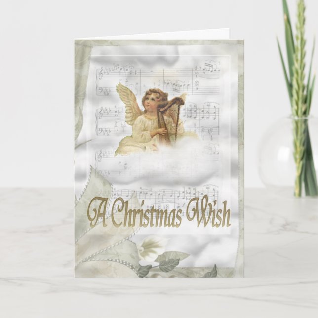 Angel Christmas Card (Front)