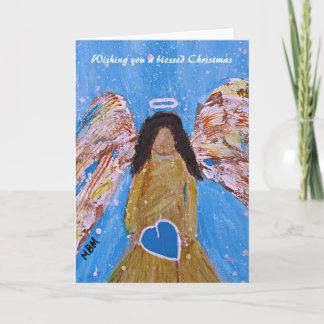 Angel Christmas Card (blank inside)