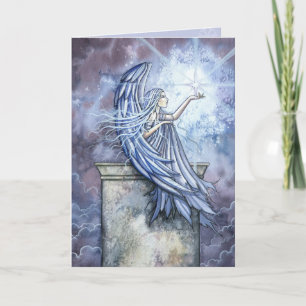 Angel Christmas Card by Molly Harrison