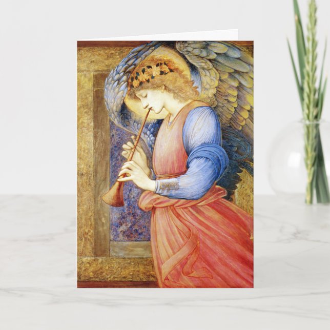 Angel Christmas Cards Fine Art Burne-Jones (Front)