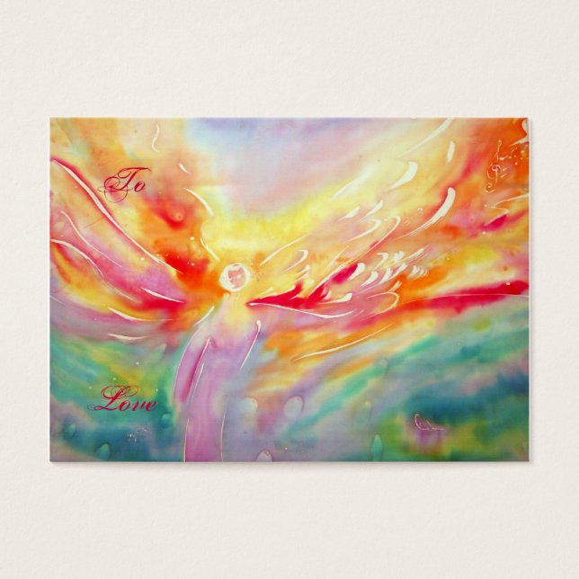 Angel - Christmas Gift Tag (Front)