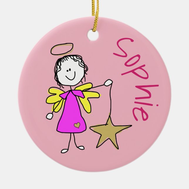 Angel Christmas Ornament (Front)