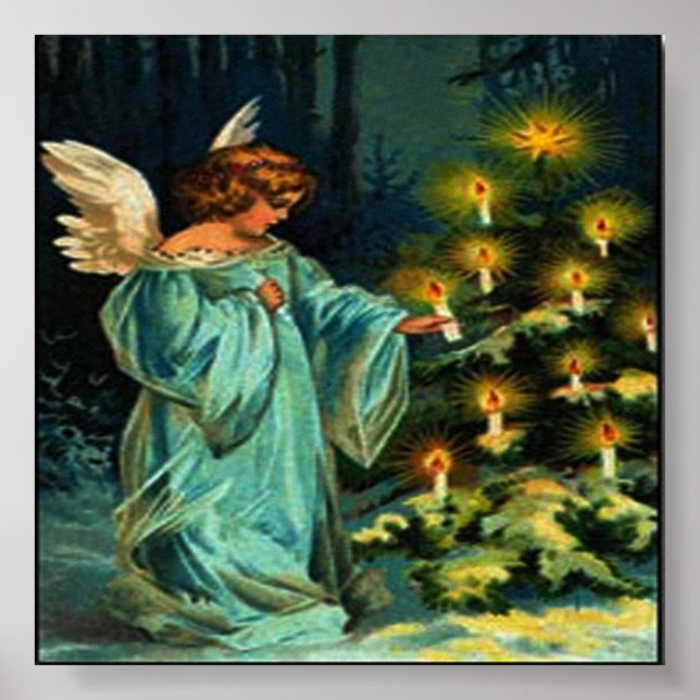 Angel Christmas Print (Front)