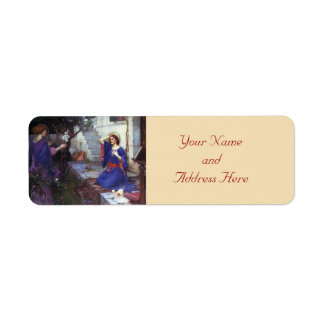 Angel Christmas Return Address Labels