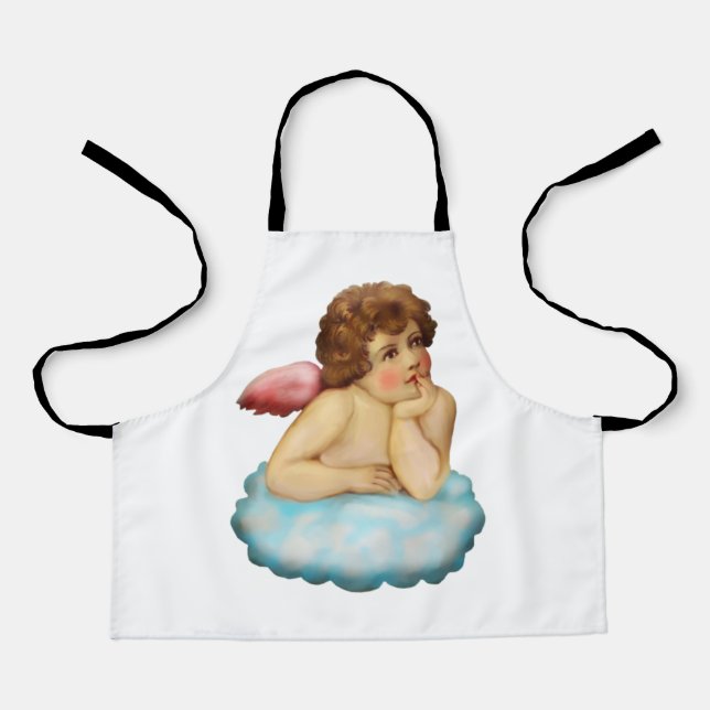 Angel Cloud Cupid Apron (Front)