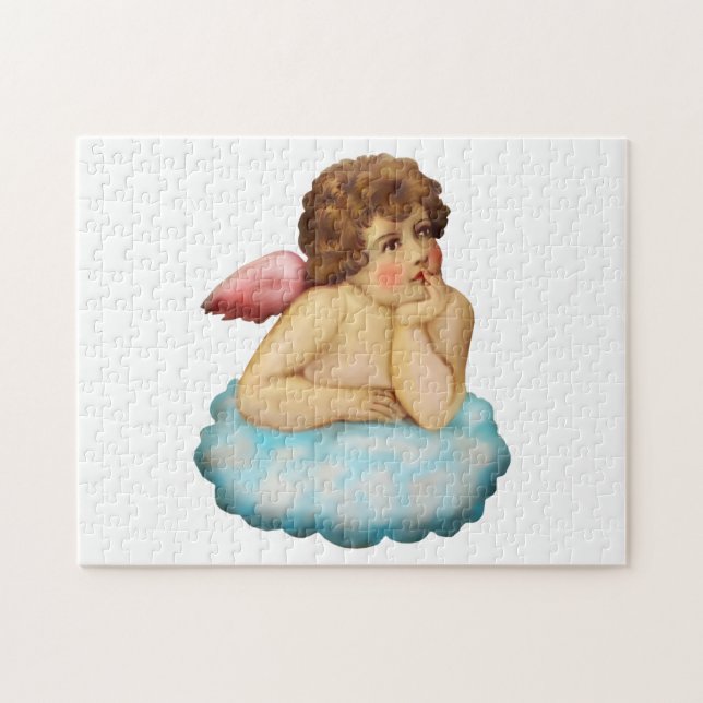 Angel Cloud Cupid Jigsaw Puzzle (Horizontal)