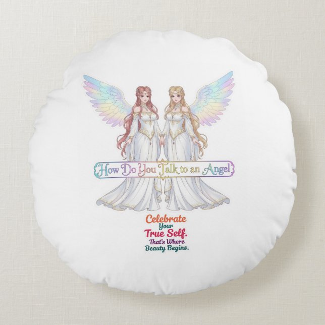 Angel Collection Round Cushion (Front)