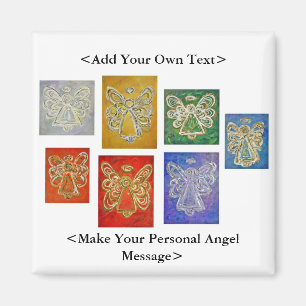 Angel Colour Series Magnet Customised Text Options