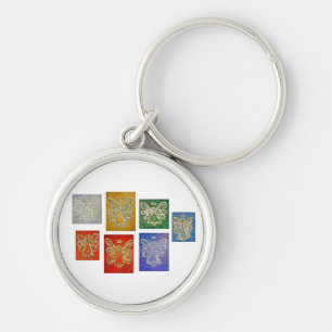 Angel Colour Series Paintings Keychain
