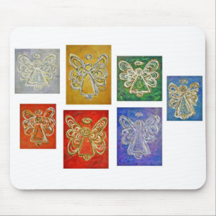 Angel Colour Series Paintings Mousepad