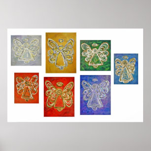 Angel Colour Series Poster Art Print