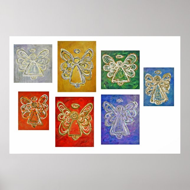 Angel Colour Series Poster Art Print (Front)