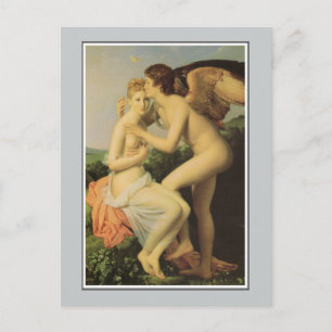 Angel, Cupid and Psyche by Gérard Postcard