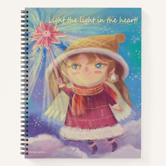 Angel   cute notebook (Front)