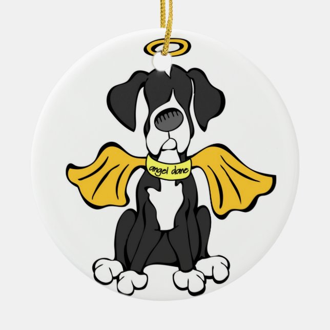 Angel Dane Ornament (Front)