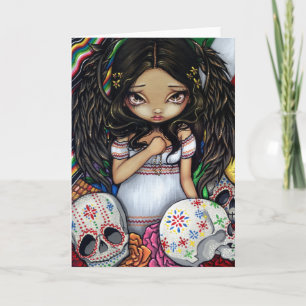 "Angel de los Muertos" Greeting Card