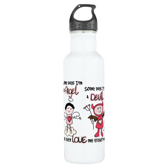 Angel Devil 710 Ml Water Bottle (Front)