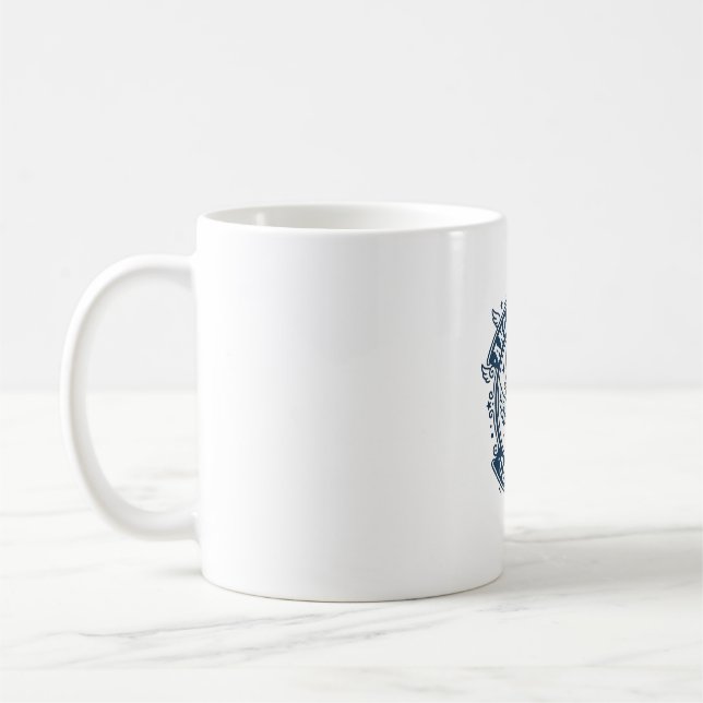 Angel Devil Cat Cat Mum Gift Idea - Angel Devil Ca Coffee Mug (Left)
