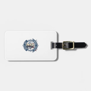 Angel Devil Cat Cat Mum Gift Idea - Angel Devil Ca Luggage Tag