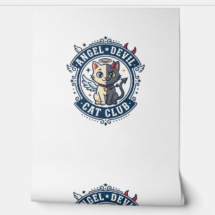 Angel Devil Cat Cat Mum Gift Idea - Angel Devil Ca Wallpaper