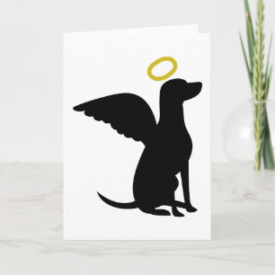 Angel Dog Card