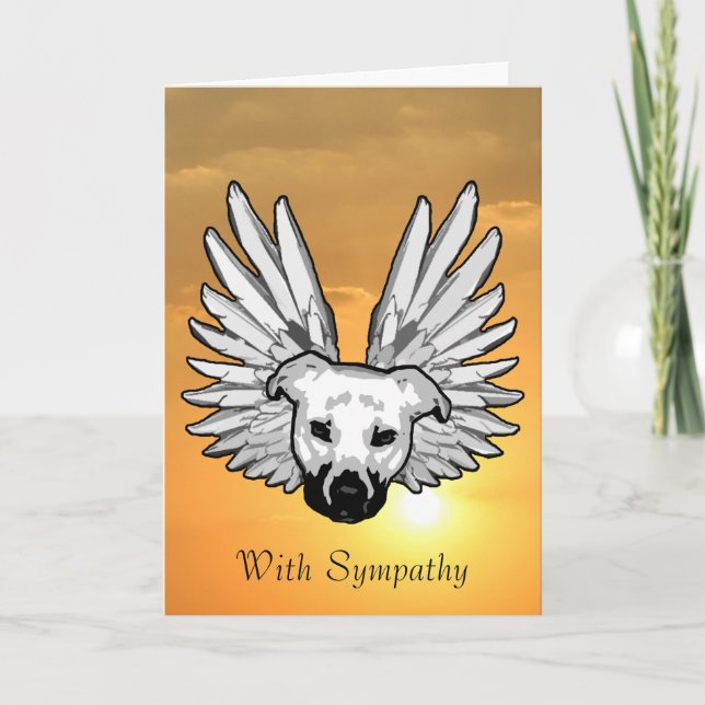 Angel Dog Card (Front)