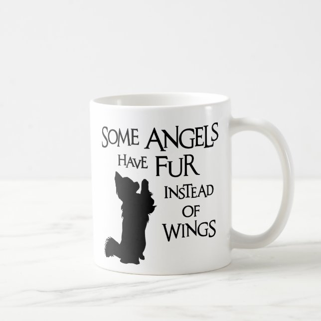 ANGEL DOG COFFEE MUG (Right)
