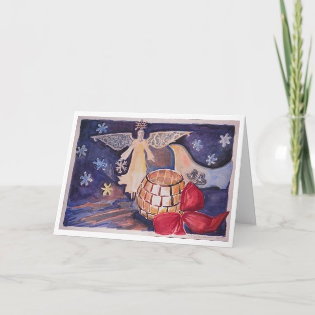 angel/Dove Christmas Card (Front)