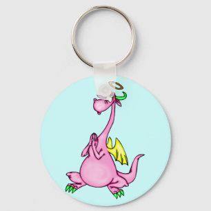Angel Dragon Key Ring