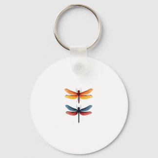 Angel Dragonfly Key Ring