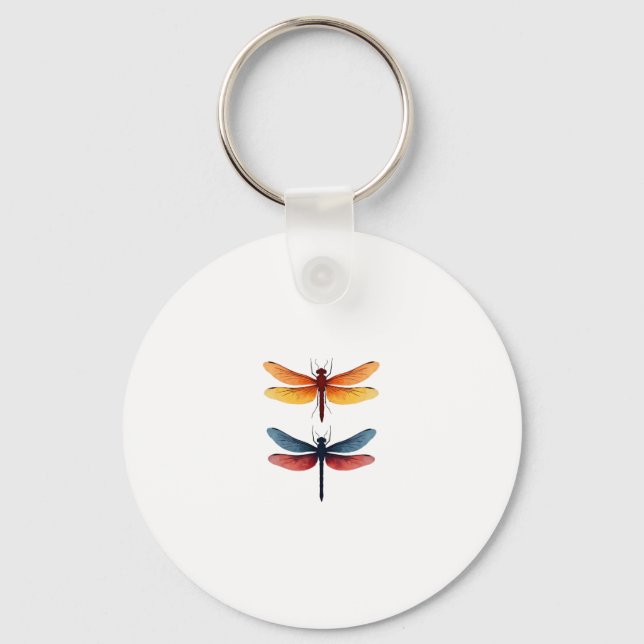 Angel Dragonfly Key Ring (Front)