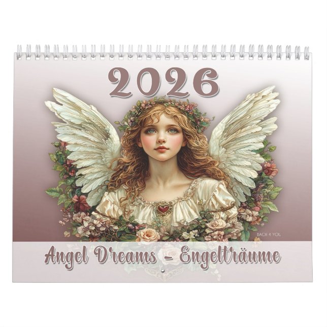 Angel Dreams – Engelträume 2026  Calendar (Cover)
