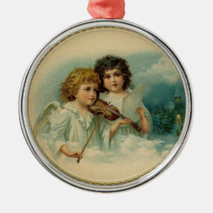 Angel Duet Christmas Ornament