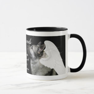 Angel Elkhound Mug