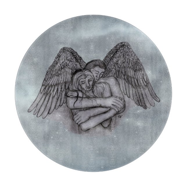 Angel Eros in Love Cutting Board (Front)