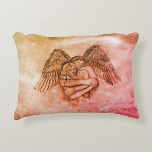 Angel Eros in Love Decorative Cushion