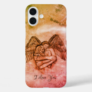 Angel Eros in Love , I Love You iPhone 16 Plus Case