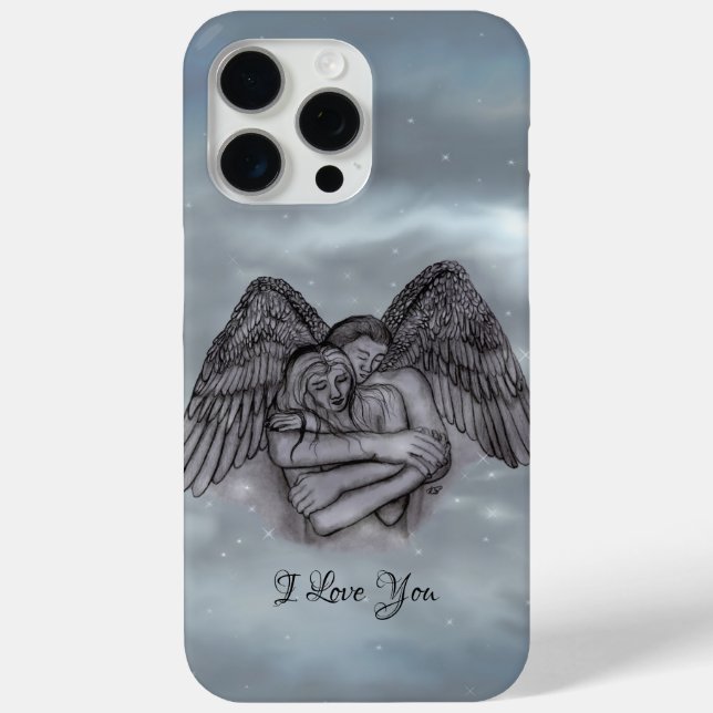 Angel Eros in Love , I Love You Case-Mate iPhone Case (Back)