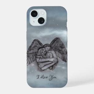 Angel Eros in Love , I Love You iPhone 15 Case
