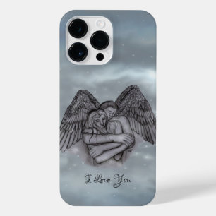 Angel Eros in Love , I Love You iPhone 14 Pro Max Case