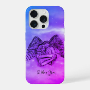 Angel Eros in Love , I Love You iPhone 15 Pro Case