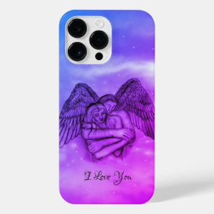 Angel Eros in Love , I Love You iPhone 14 Pro Max Case