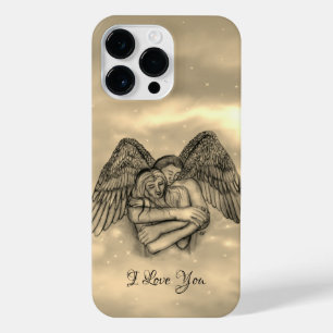 Angel Eros in Love , I Love You iPhone 14 Pro Max Case