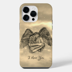 Angel Eros in Love , I Love You iPhone 14 Pro Max Case