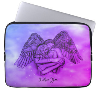 Angel Eros in Love , I Love You Laptop Sleeve