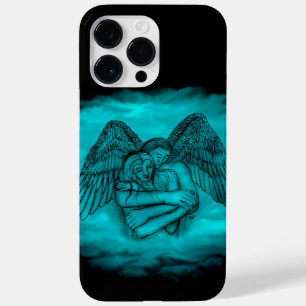 Angel Eros in Love in black and green design Case-Mate iPhone 14 Pro Max Case