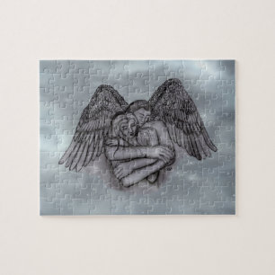Angel Eros in Love Jigsaw Puzzle