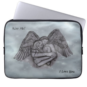 Angel Eros in Love Laptop Sleeve