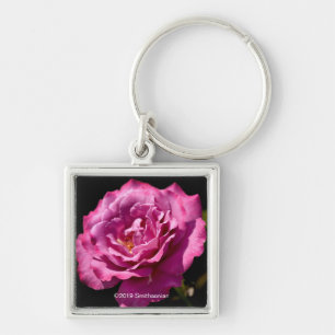 Angel Face Rose Up-Close Key Ring